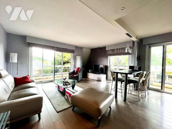 DINARD - A 5min à pied de la plage du Prieuré, un appartement T3 en excellent état de 59,80m² h...