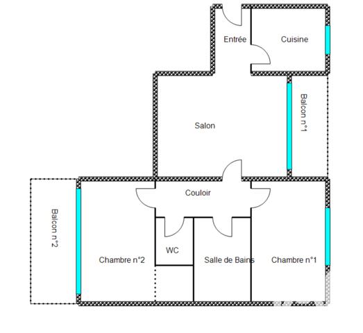 Appartement à vendre 3 pièces 51 m² Épernon