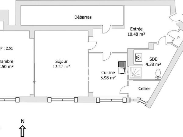 Location Appartement 2 pièces 48.2 m² - 5 AVENUE VALIOUD Sainte Foy Les Lyon 69110