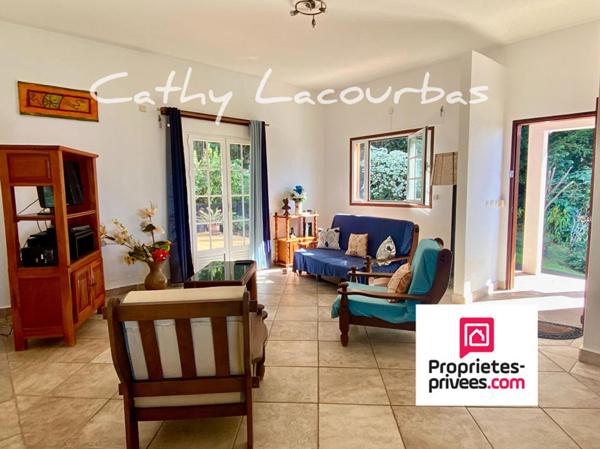 Propriété vue mer dans un parc de 4000M² - Bouillante