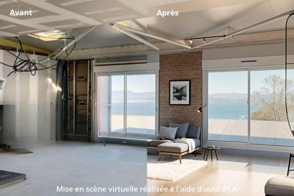 A proximité d'Evian, local artisanal et appartement