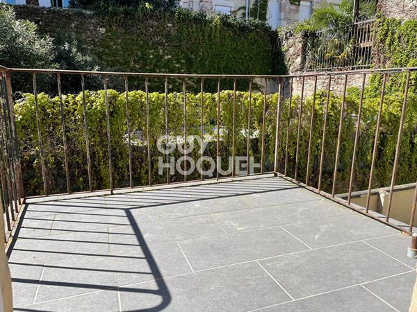 Appartement T3 meublé avec balcon en centre-ville