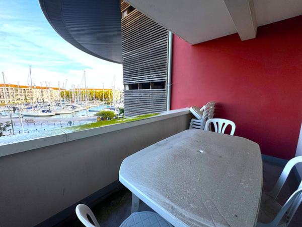 Rochefort : Appartement T3 de 73 m² vue sur le port, terrasse et garage