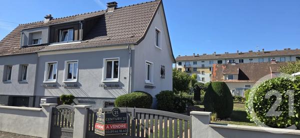 Maison à vendre  5 pièces - 72 m 2   MULHOUSE  - 68