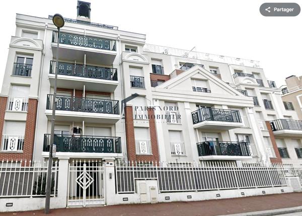 Le Blanc-Mesnil (93150) APPARTEMENT F2 44M² PROCHE GARE + JARDIN 53M²