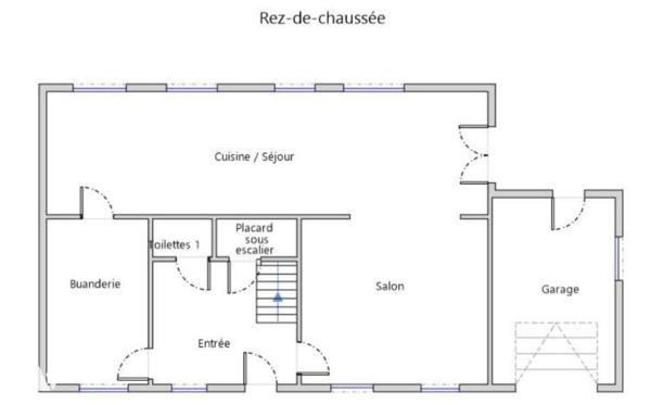 CHERBOURG EN COTENTIN - Maison avec garage et 5 chambres