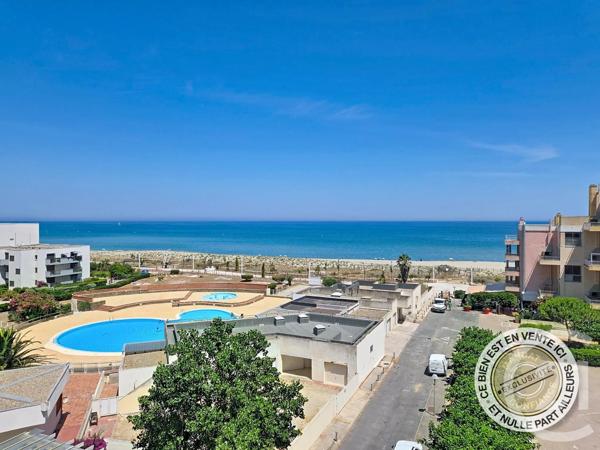 Appartement T3 à vendre  3 pièces - 58,80 m 2   LE BARCARES  - 66