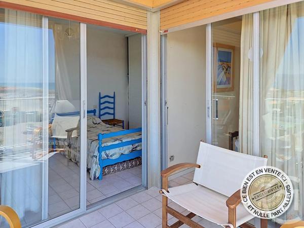Appartement T3 à vendre  3 pièces - 58,80 m 2   LE BARCARES  - 66