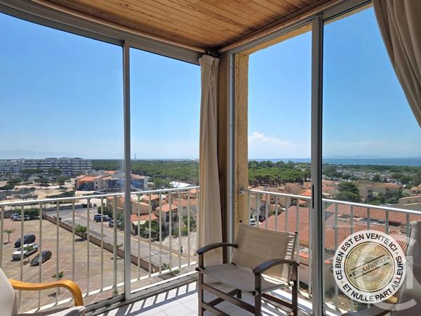 Appartement T3 à vendre  3 pièces - 58,80 m 2   LE BARCARES  - 66