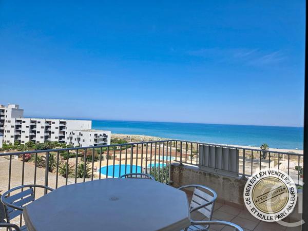 Appartement T3 à vendre  3 pièces - 58,80 m 2   LE BARCARES  - 66