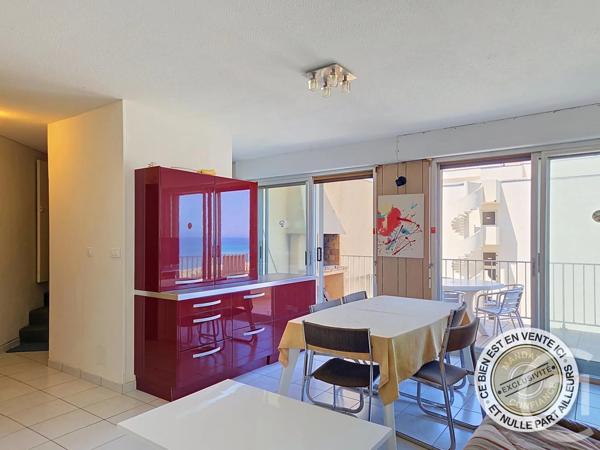 Appartement T3 à vendre  3 pièces - 58,80 m 2   LE BARCARES  - 66