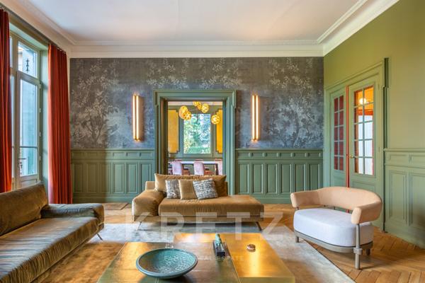 LYON 6ᵉ – PARC TÊTE D'OR | APPARTEMENT de 206 m2 - JARDIN PRIVATIF - GARAGES