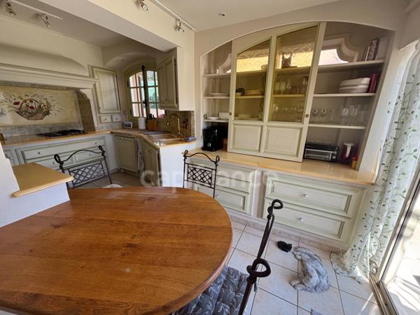 Maison à vendre 5 pièces CAGNES SUR MER (06), vue mer, piscine, pool-house, terrasse, garage 2 voitures !!