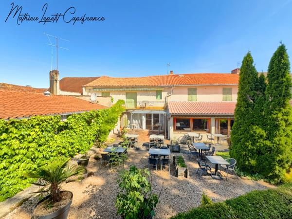 Dpt Dordogne (24), à vendre NÉGRONDES grande maison 10 chambres et grands espaces intérieurs TERRAIN 1118 M²