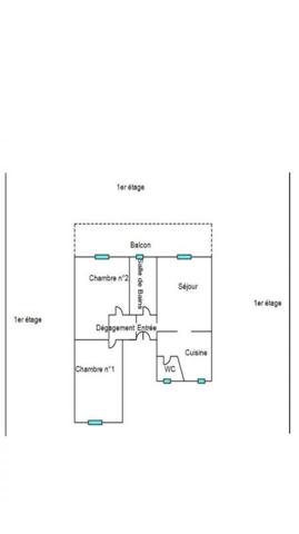Vente T3 70m2 BORDEAUX (33000)