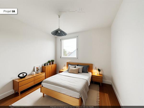 Appartement ZOLA-3 pièces-60m2-2 chambres-Balcon-Cave-Stationnement,  
Nantes 44100