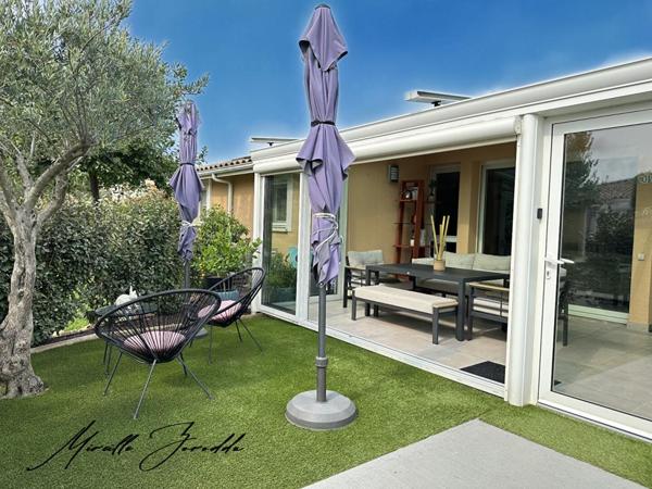 JONQUIERES SAINT VINCENT Villa  3 pièces107 m² avec véranda et parking