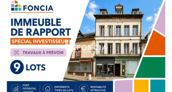 À vendre Immeuble 317 m² - Orbec 14290