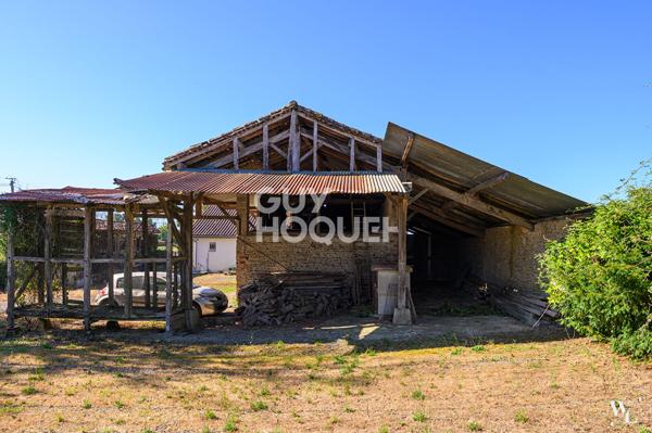 Charmante ferme, 3 chambres et un bureau, dépendances et hangar