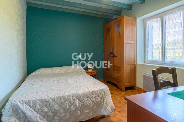 Charmante ferme, 3 chambres et un bureau, dépendances et hangar