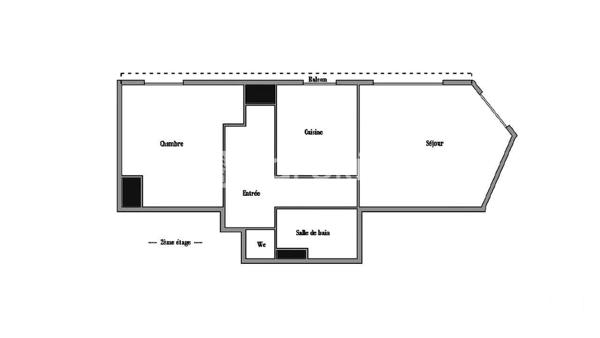 Appartement F2 à vendre  3 pièces - 59,14 m2 BOULOGNE BILLANCOURT - 92