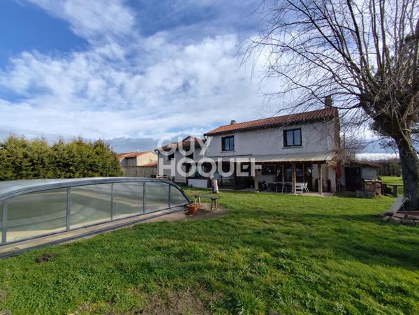 Maison spacieuse à vendre à Saint Romain le Puy
