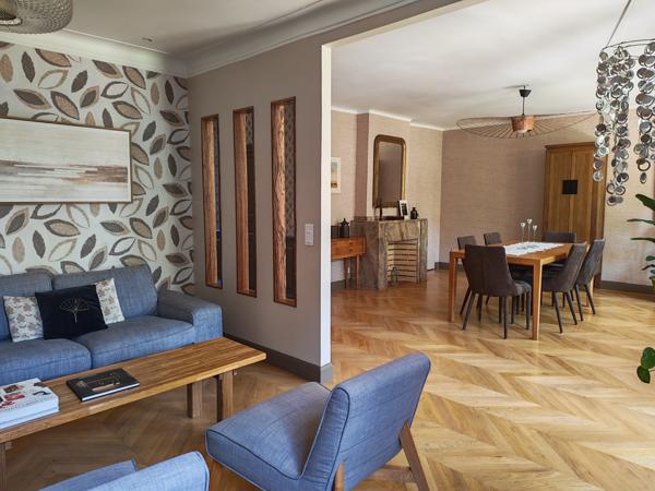 Maison bourgeoise de 1870, entièrement réinventée dans un esprit contemporain