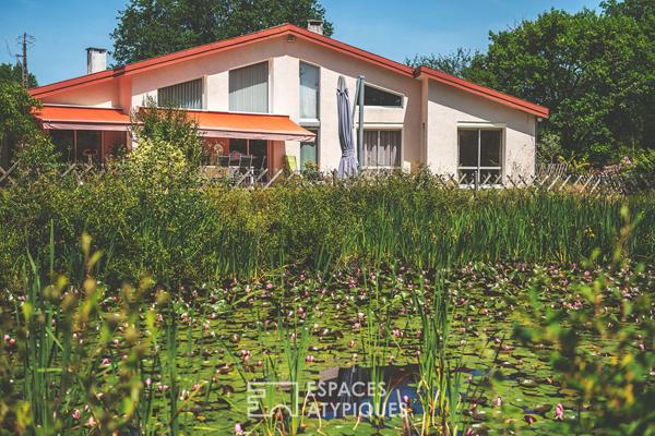 Élégante maison d’architecte au coeur d’un écrin naturel
