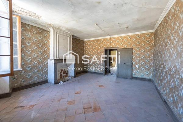 Appartement avec 2 plateaux à réhabiliter