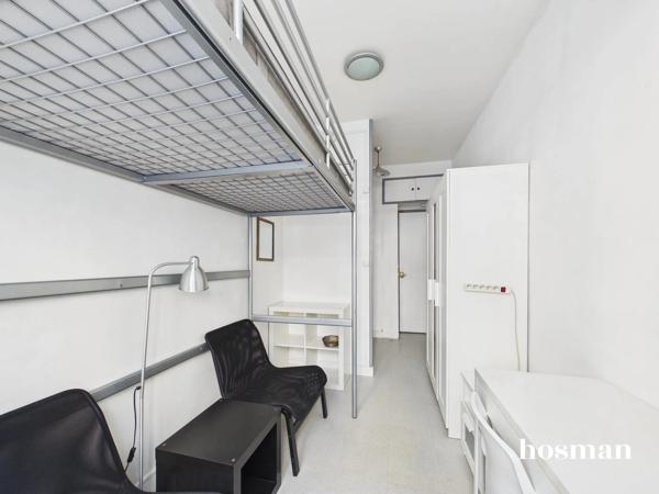 Studio fonctionnel de 11 m² - Exposition sud-ouest - Avenue Emile Zola, Paris