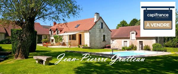 Dept de la Vienne (86) Propriété à vendre 7 pièces terrain 2 hectares SENILLE (86100)