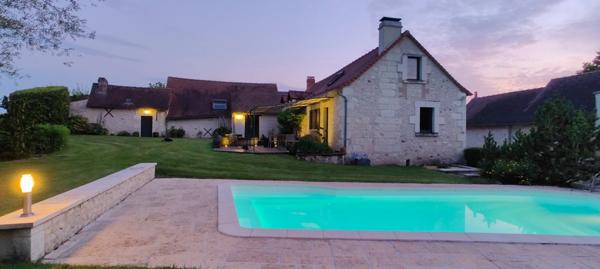 Dept de la Vienne (86) Propriété à vendre 7 pièces terrain 2 hectares SENILLE (86100)