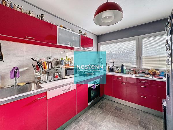 Appartement Franconville 3 pièces - Balcon, loggia - Cave et place de parking.