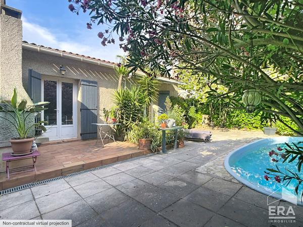 Maison  familliale 4 pièces avec piscine et garage à vendre à Marseille - Quartier La Seignerie/Beauvallon13009