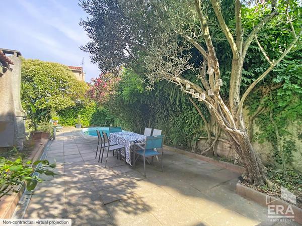 Maison  familliale 4 pièces avec piscine et garage à vendre à Marseille - Quartier La Seignerie/Beauvallon13009