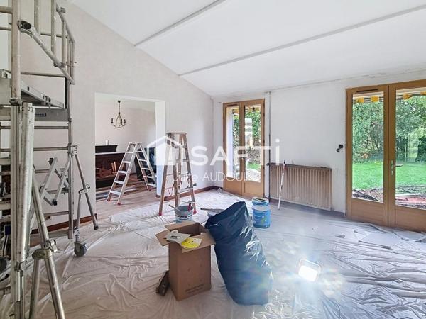 Pavillon de 119 m² sur grand terrain de 3 718 m²