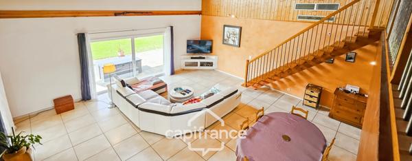 Maison de standing à Vernosc-lès-Annonay – Beaux volumes et parc arboré de plus de 3 000 m².