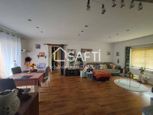 MAISON DE 125M² - 5 PIECES - DOUBLE GARAGE - TERRAIN