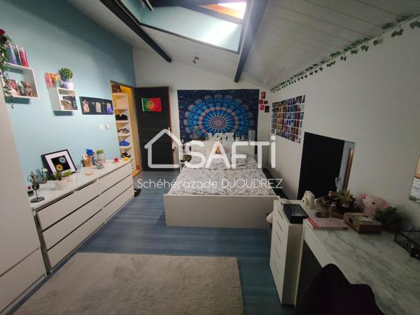 MAISON DE 125M² - 5 PIECES - DOUBLE GARAGE - TERRAIN