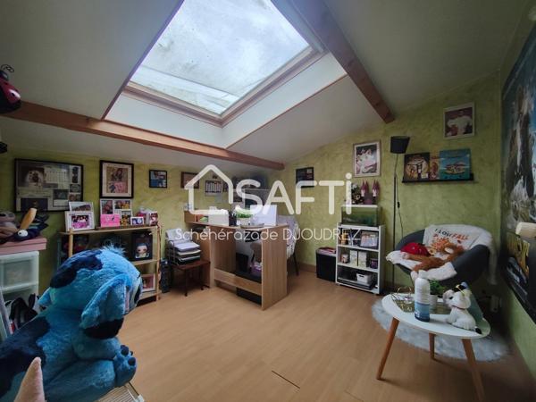 MAISON DE 125M² - 5 PIECES - DOUBLE GARAGE - TERRAIN