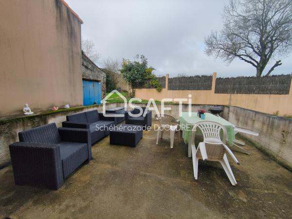 MAISON DE 125M² - 5 PIECES - DOUBLE GARAGE - TERRAIN