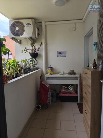 A vendre appartement T3 de 70,60 m2 avec varangue -Résidence récente centre ville de LA POSSESSION