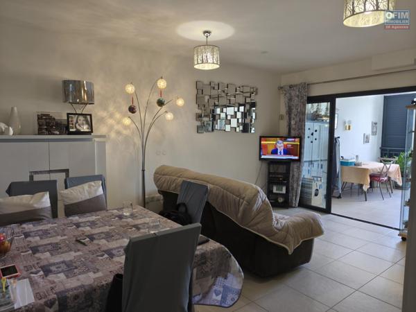 A vendre appartement T3 de 70,60 m2 avec varangue -Résidence récente centre ville de LA POSSESSION