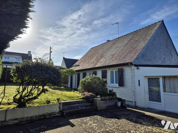 Maison de plain-pied avec grand terrain