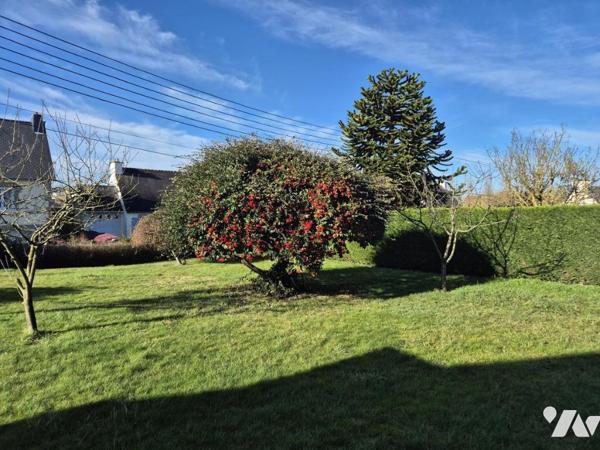 Maison de plain-pied avec grand terrain