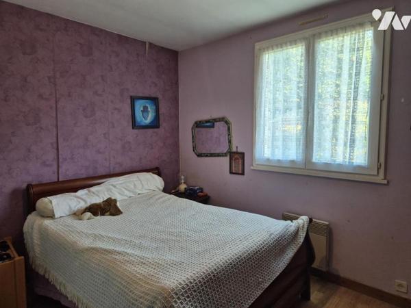 Maison de plain-pied avec grand terrain