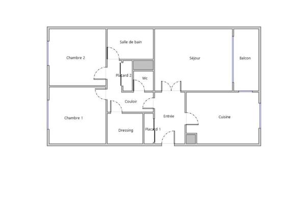 Appartement à vendre 3 pièces 77,37 m² Ville-d'Avray