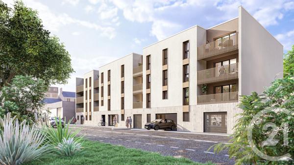 Appartement T2 à vendre  2 pièces - 46,54 m2 CHERBOURG EN COTENTIN - 50