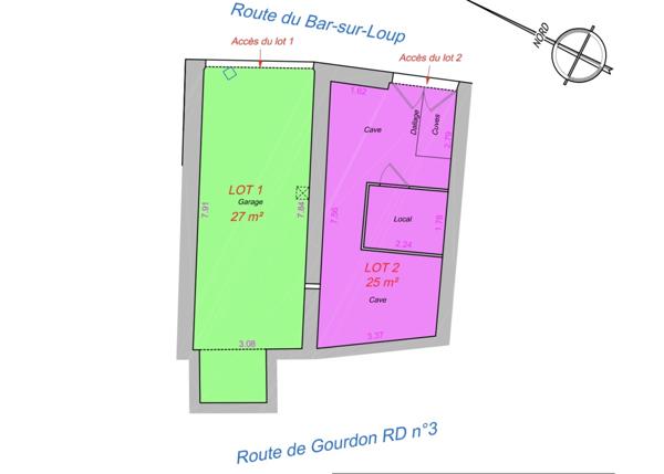 Immeuble à vendre 250 m² Châteauneuf-Grasse