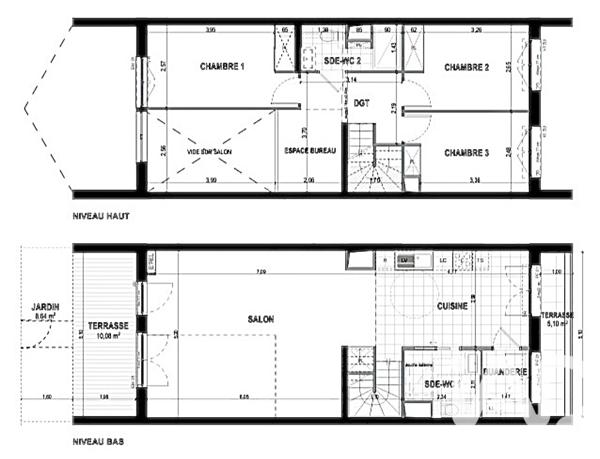 Appartement à vendre 5 pièces 102 m² Châtenay-Malabry